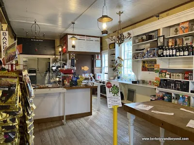 interior of Stewart's Point Store, in Stewart's Point, California