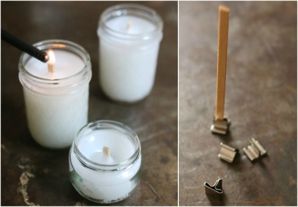 Simple DIY Wood Wick Candle - Lydi Out Loud