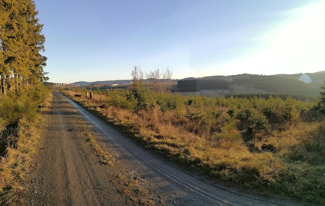 Sauerland wandern Wetter blog Winterberg Skiliftkarussell