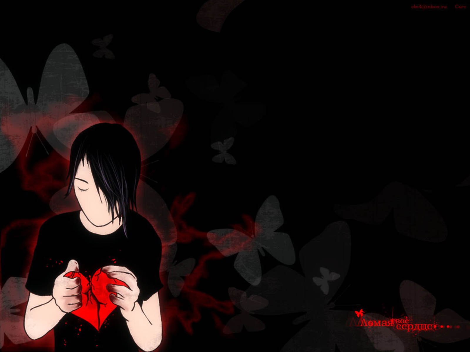 emo anime wallpaper