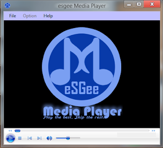 esgee Media player screenshot