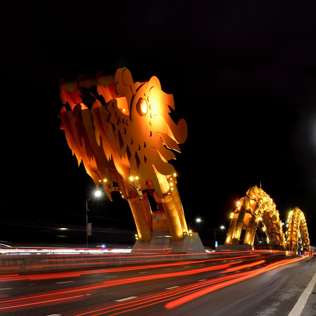 puente del dragon da nang vietnam