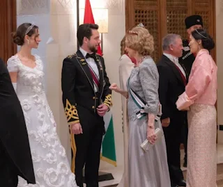 wedding reception Crown Prince Hussein