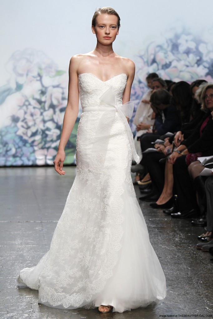 WEDDING BELL Wednesday Monique Lhuillier Fall 2012