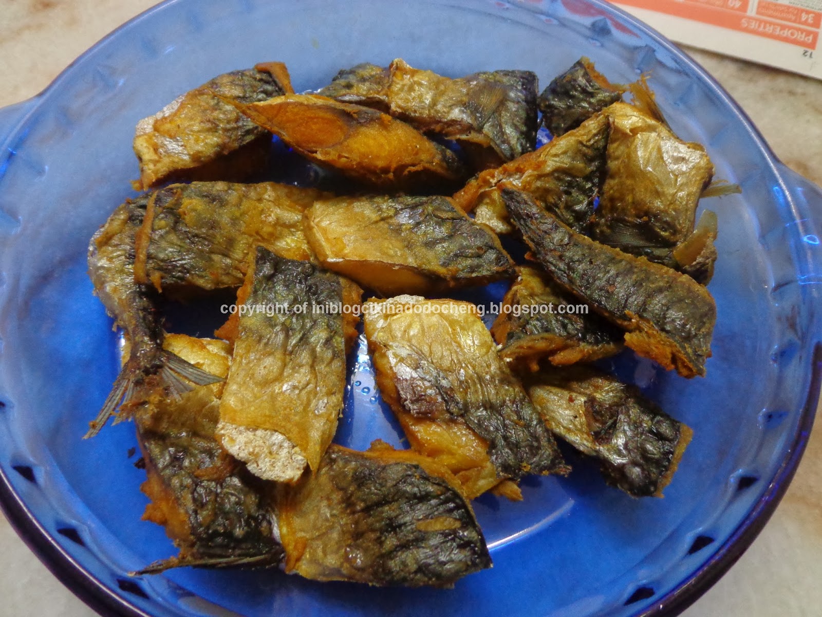 Blog cik ina do do cheng: Ikan makarel goreng cili pun 
