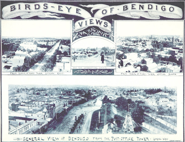 Bird's Eye-Views of Bendigo 1895