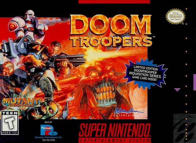 Roms de Super Nintendo Doom Troopers (USA) INGLES descarga directa