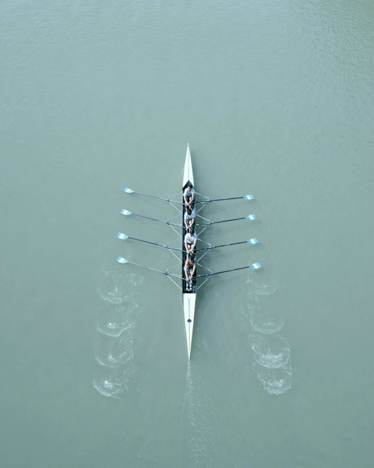 rowing all eight #crew