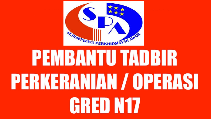 Contoh Soalan Pembantu Tadbir Perkeranian Operasi N19 