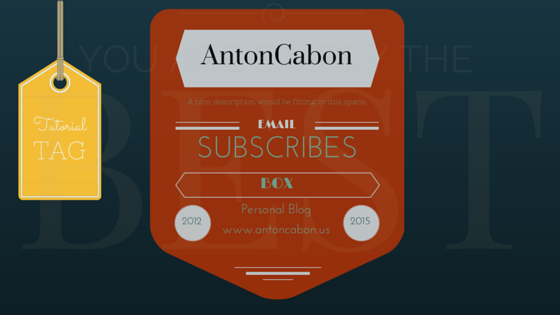 Subscribe Box Via Email