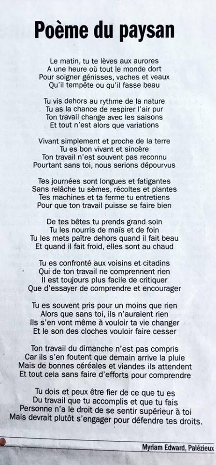 Poeme Du Paysan