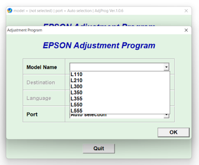 Download Resetter Epson L110 Gratis Beserta Cara Pakainya (Terbaru 2023)