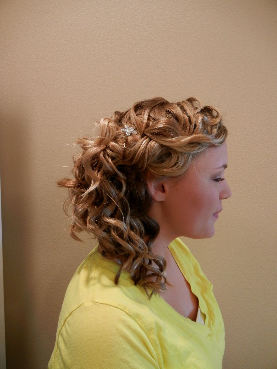 loose updos for wedding