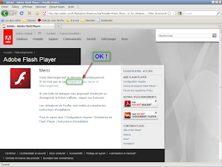 Adobe Flash Player - Installation manuelle du plugin OK