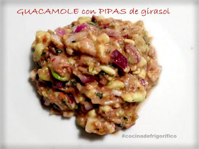 guacamole con pipas #cocinade frigorifico