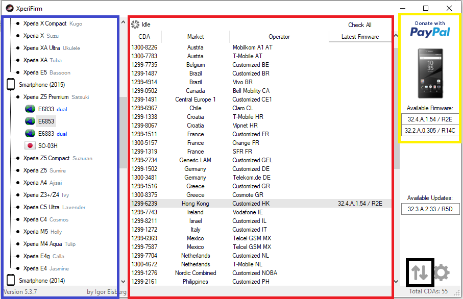 Tutorial Download Firmware Ftf Di Xperifirm Serta Cara Buat Atau Bundiling Ftf Nya Xperia Edge