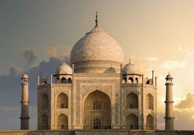 Agra is famous for the iconic Taj Mahal