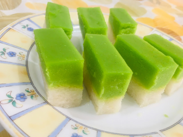 resepi kuih seri muka sukatan cawan cik matahariku