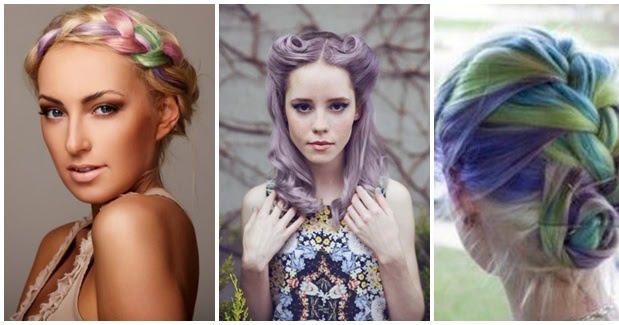 Fierce and Wild  Tren Mewarnai  Rambut  Dengan Pastel