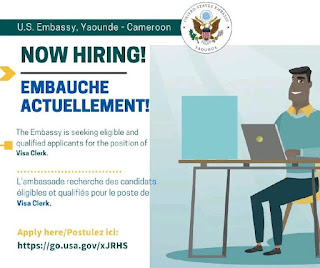 Job opportunity: Visa clerk at US Embassy