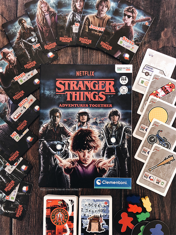 Jeu de société Stranger Things - Adventures together de Clementoni