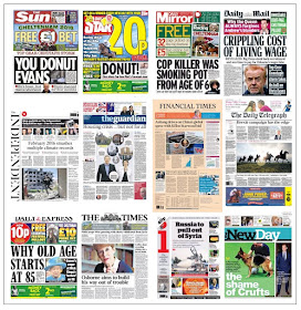 front pages 15-03-16