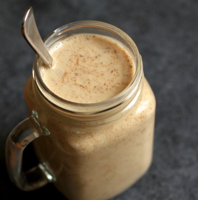 Salted Caramel Cookie Dough Smoothie 
