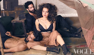 Kangana Ranaut poses for Vogue Photos