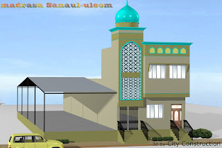  3d masjid elevation