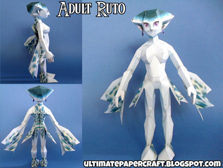 Princess Ruto Papercraft