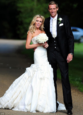 Abbey Clancy & Peter Crouch Married Pics