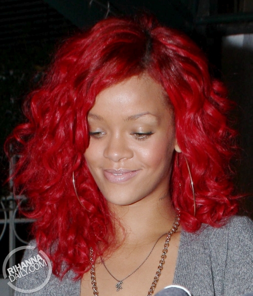 new rihanna hair 2011. Hair Red Rihanna 2011 | New