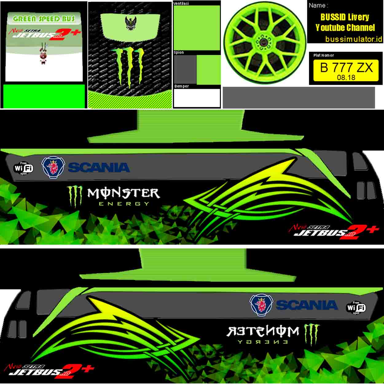 download livery bussid monster energy