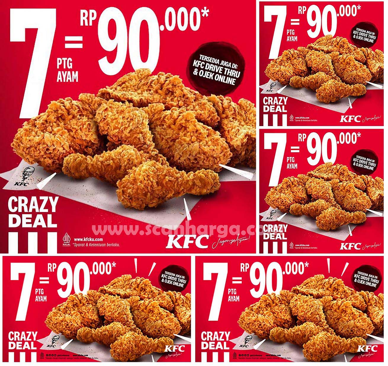 Promo KFC CRAZY DEAL Desember 2022