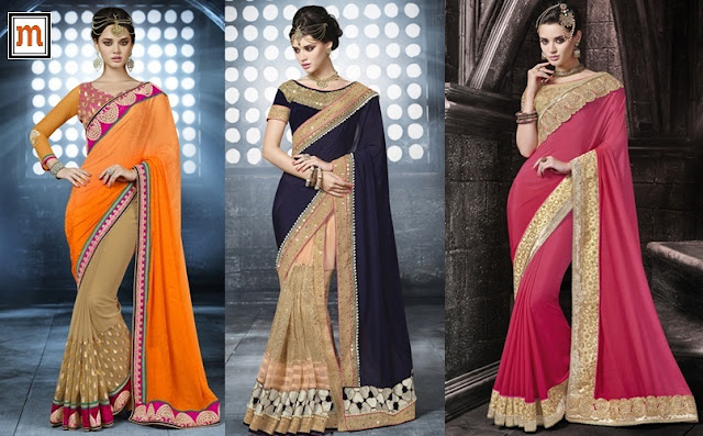 Designer Sarees for Wedding and Party 