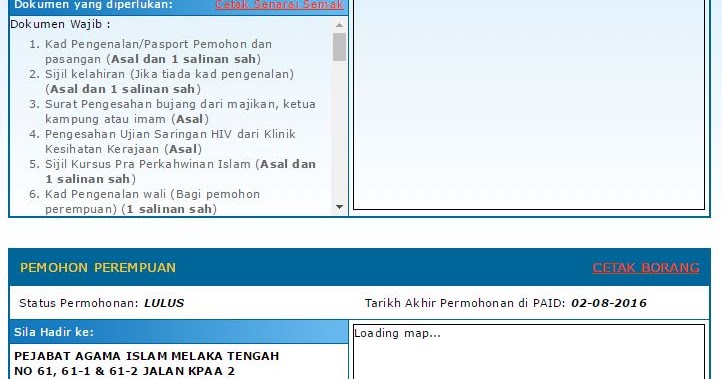 Borang Akuan Bujang Melaka