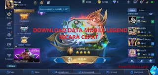 Cara Cepat Download Data Mobile Legend  Terbaru 2022 