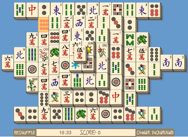 classic mahjong solitaire