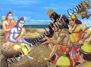 Rama Discus about go to Lanka 
