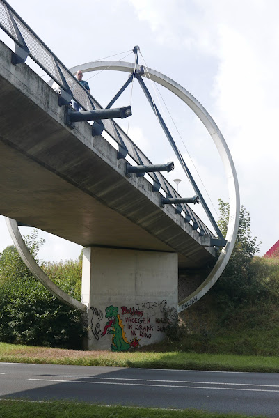 Graffiti Boljak op brug, Zutphen