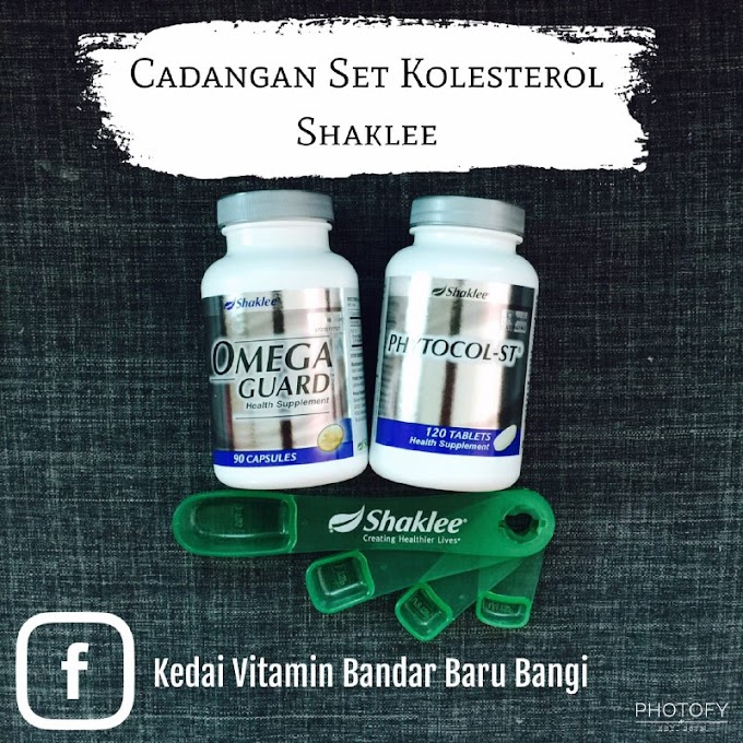 Cadangan Set Kolesterol Shaklee