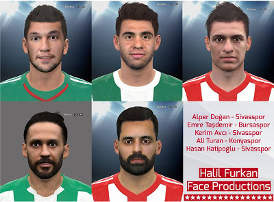 Halil Furkan PES 2016 Turkey Facepack