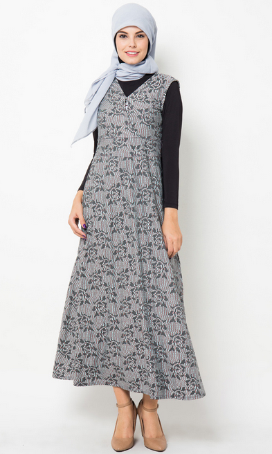 27+ Gambar Baju Batik Modern Wanita Muslim, Konsep Terkini!