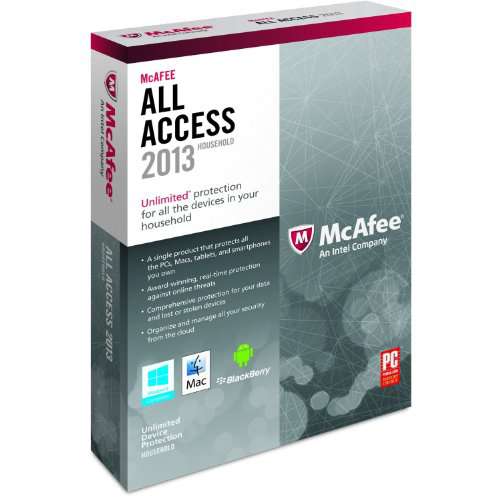 McAfee All Access Household 2013