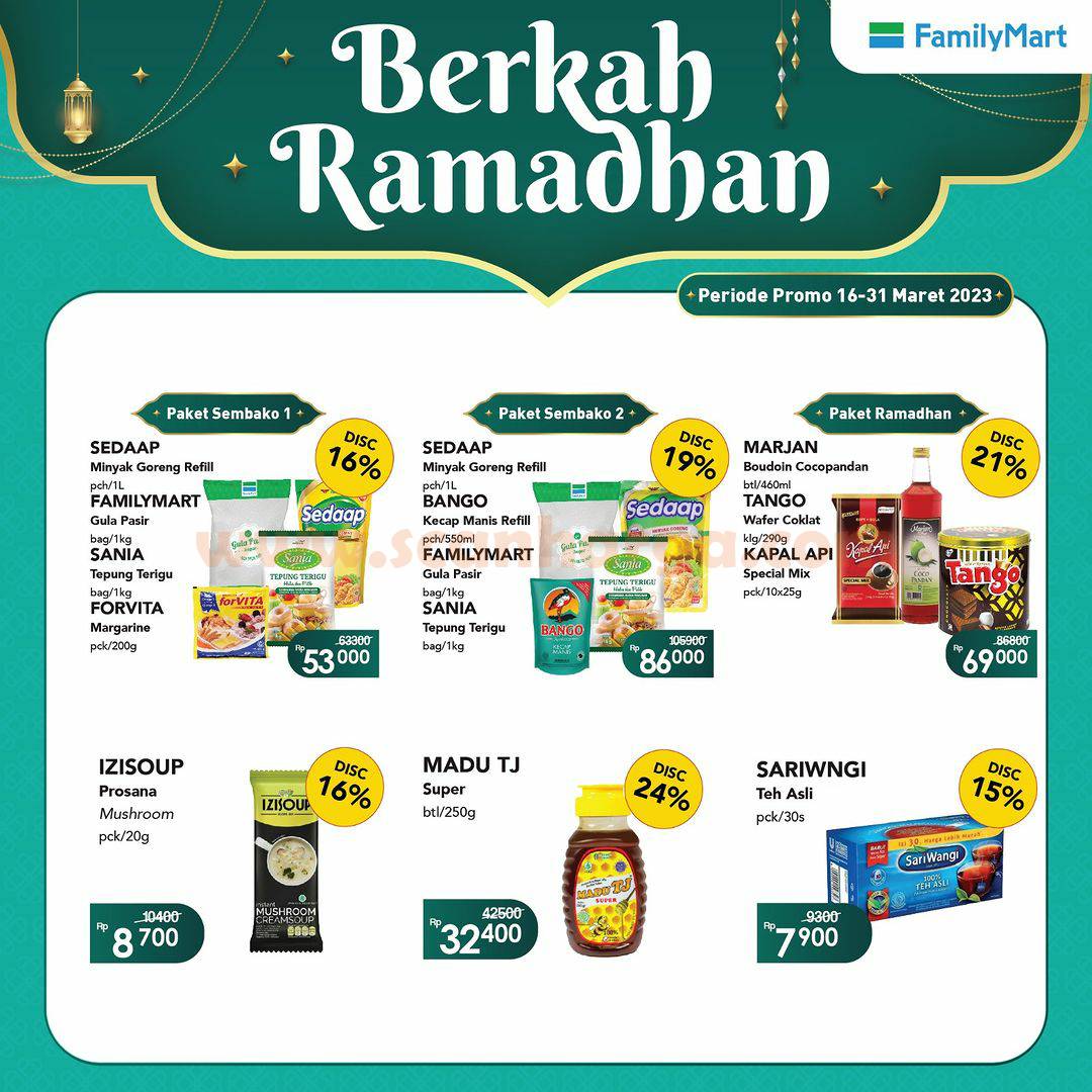 Promo FAMILYMART Katalog Belanja BERKAH RAMADHAN