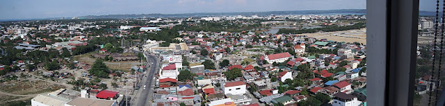 panoramic view of Iloilo City from Injap Tower Hotel