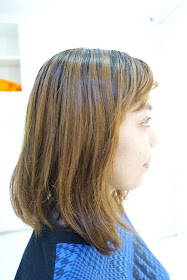 hair before Japanese perm