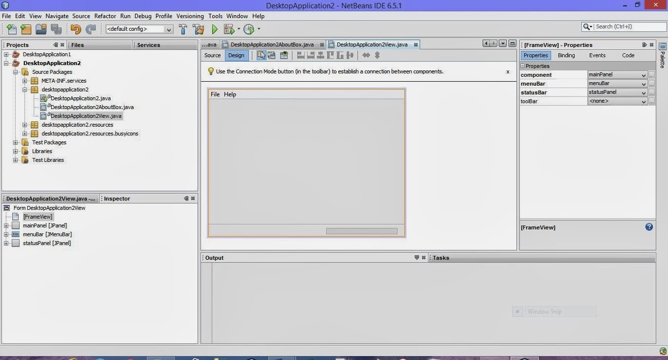 How to Create a Project in NetBeans GUI Builder: Java Programming