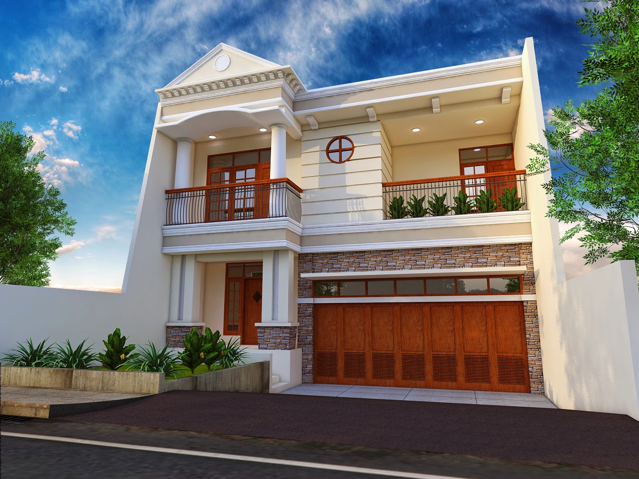 KUMPULAN GAMBAR  RUMAH  KLASIK  MINIMALIS  Desain Rumah  Klasik  Modern  Foto Desain Rumah  Terbaru
