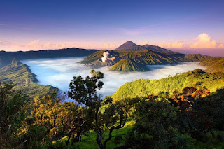 kumpuan foto pemandangan alam indah di indonesia